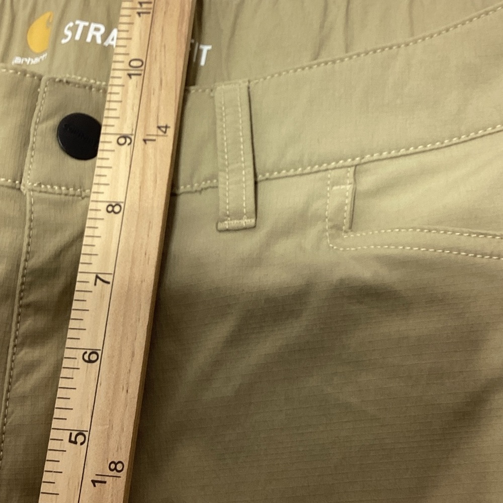 Carhartt Women's Cargo Shorts Size 12 in Black and Tan Flawed* - Picture 11 of 15